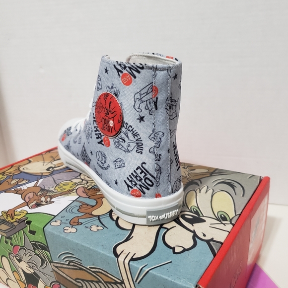 Tom and Jerry High Top Sneakers - Picture 4 of 4